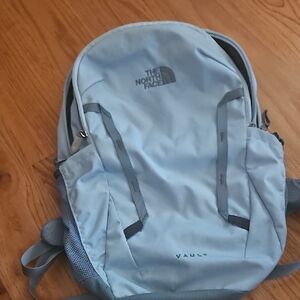The North Face Light Blue Backpack